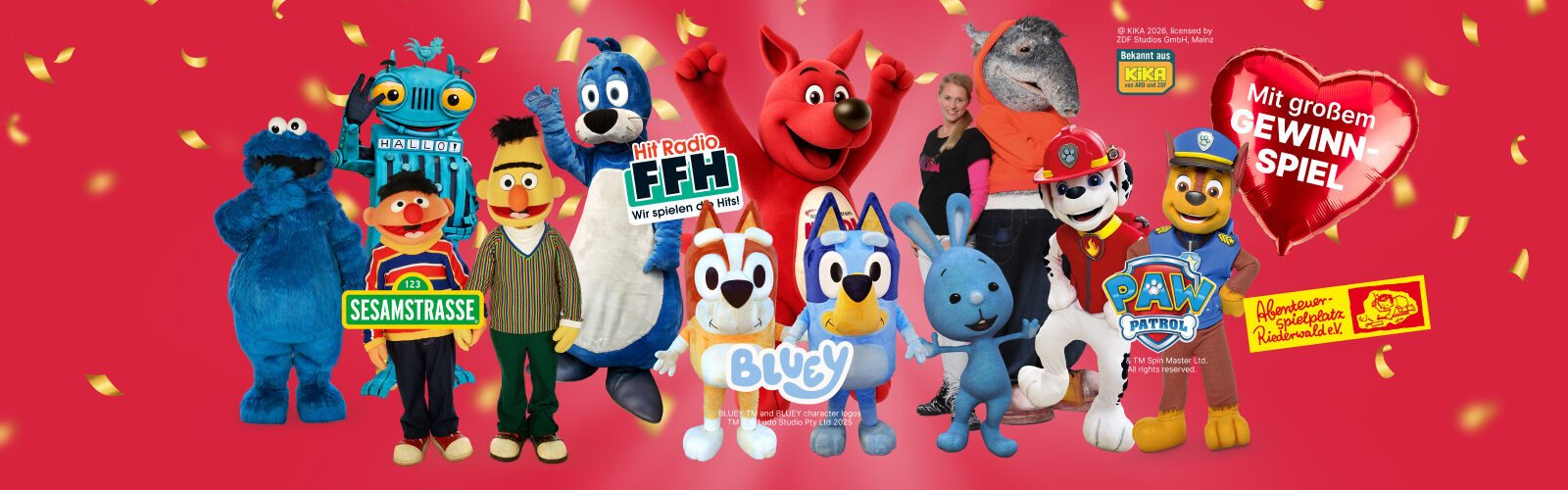 Family-Days 2026, Hit Radio FFH on Tour, Sesamstraße, Paw Patrol 1-2-3-Show uvm.