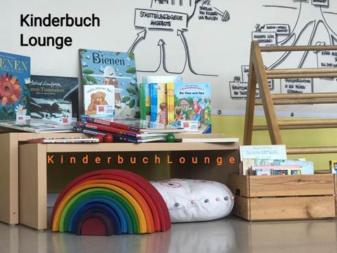 Kinderbuchlounge in der Familienbildung