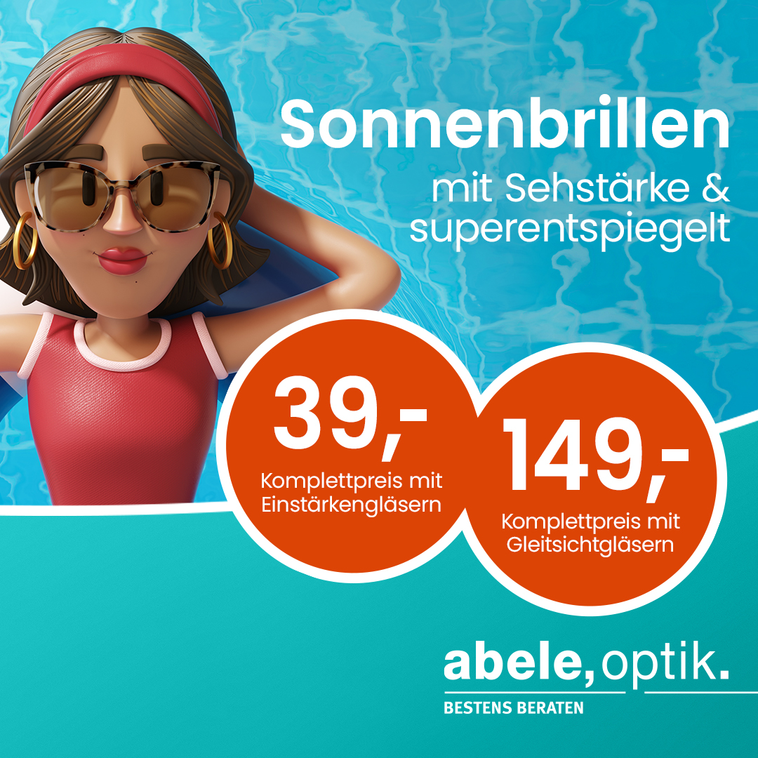 Sonnenklares Angebot bei Abele Optik