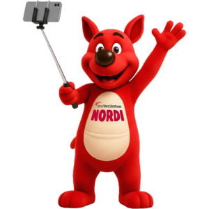 Nordi mit Selfie-Kamera
